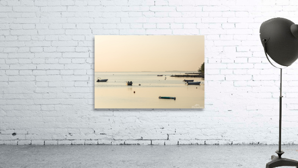 Sunrise over the Baltic Sea Wall Preview