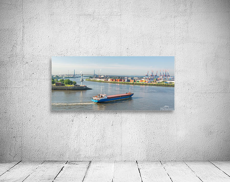 Harbor Panorama Wall Preview