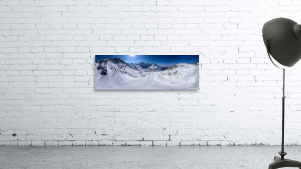 Alpine Panorama Wall Preview