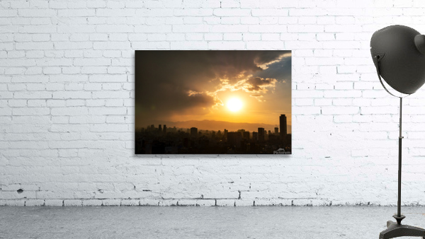 Mexico City Sunset Wall Preview