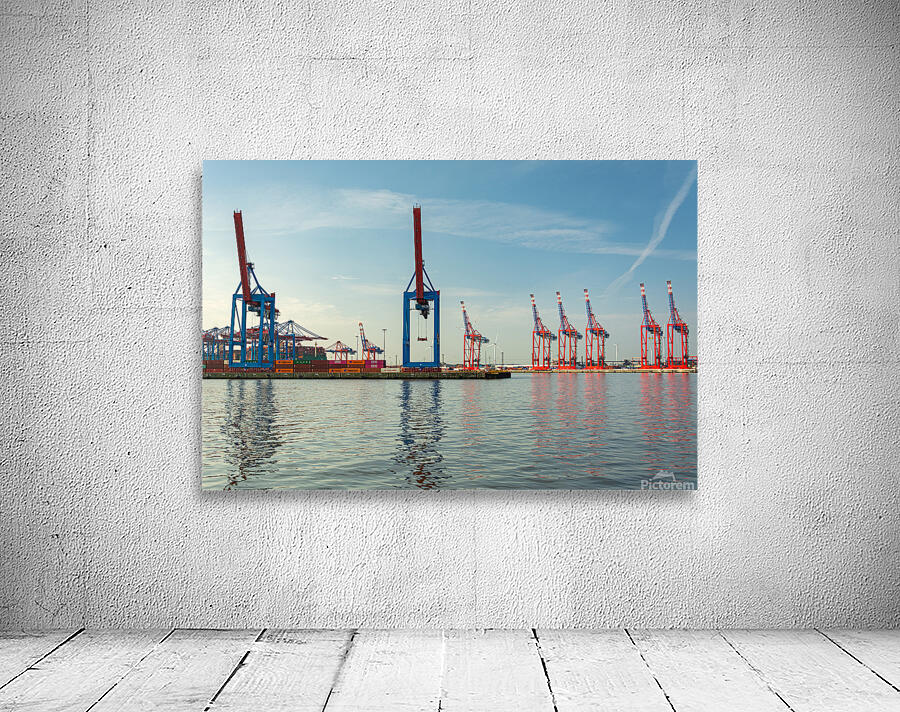 Harbor Geometry Wall Preview