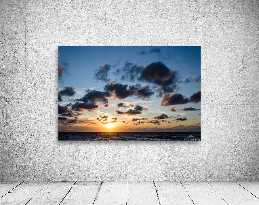 Black Cloud Sunset Wall Preview