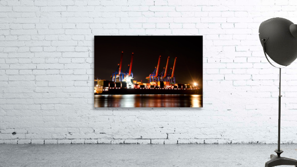 Unloading at Night Wall Preview