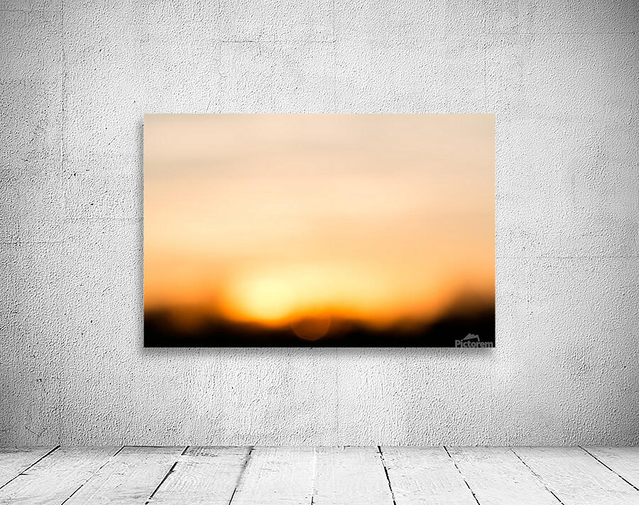 Sunset Bokeh Wall Preview
