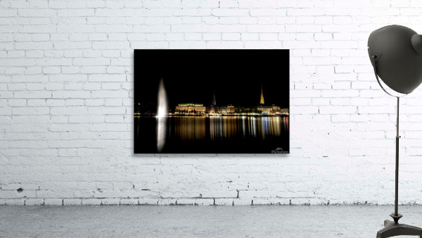 Alster Night Shot Wall Preview