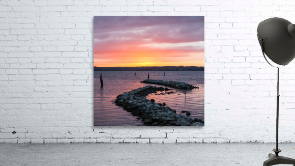 Breakwater Sunset Wall Preview