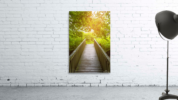 Forest Bridge Wall Preview