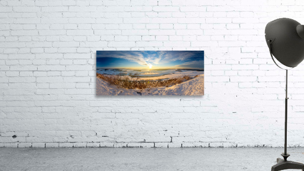 Winter Panorama Wall Preview