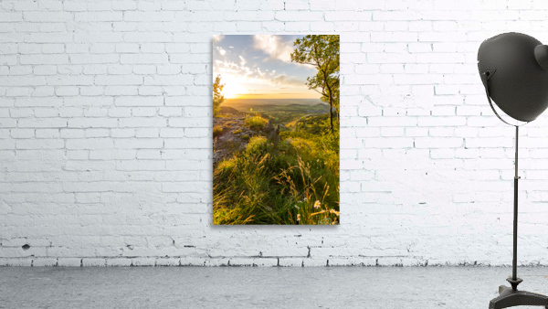 Cliff Ledge Sunset Wall Preview