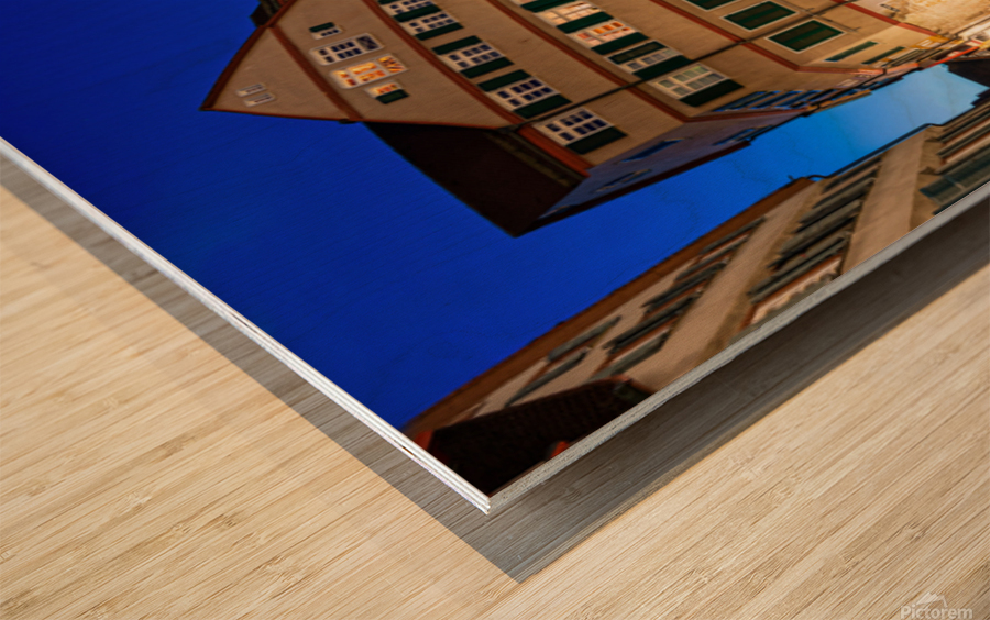 German Oldtown Tubingen Wood print