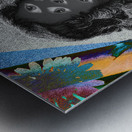 Left Unseen Metal print