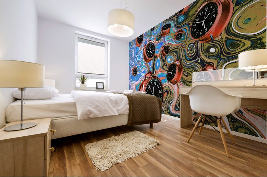 Counterclockwise  Morning Mural print