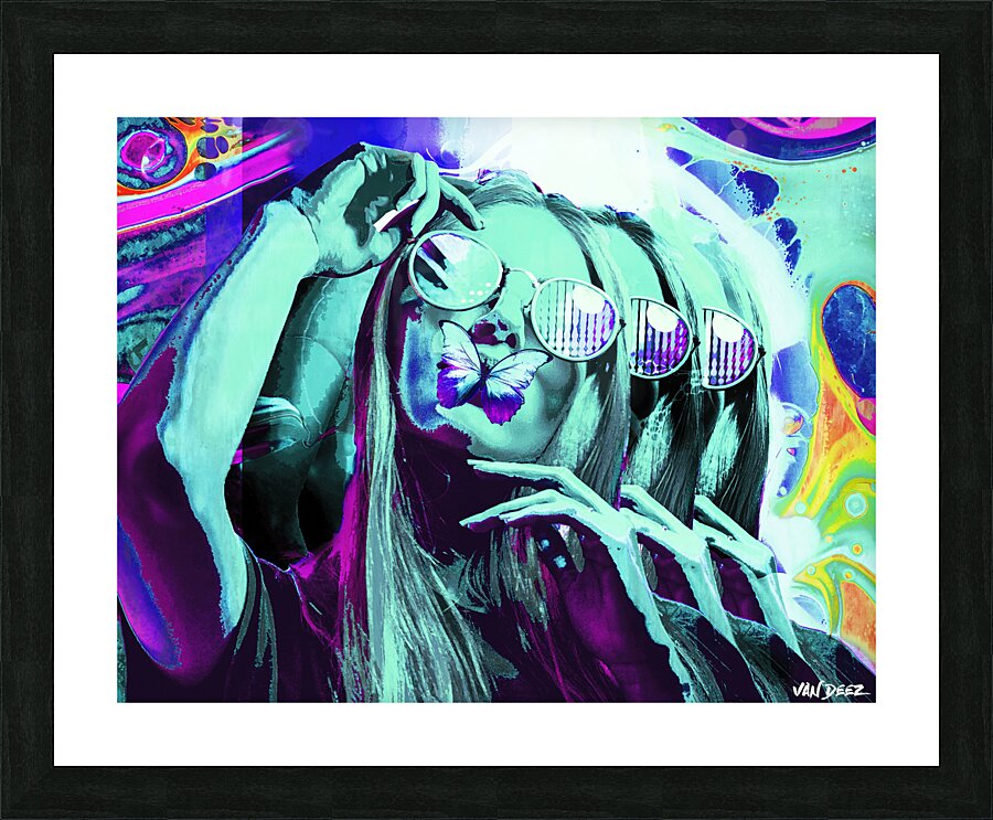Triple Vision Picture Frame print