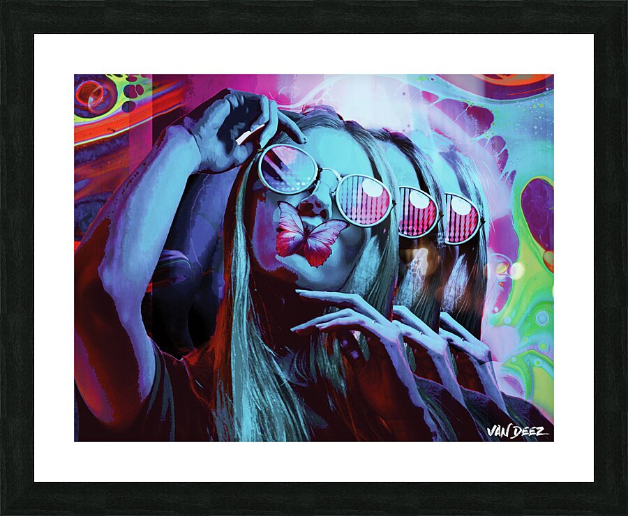 Triple Vision Picture Frame print