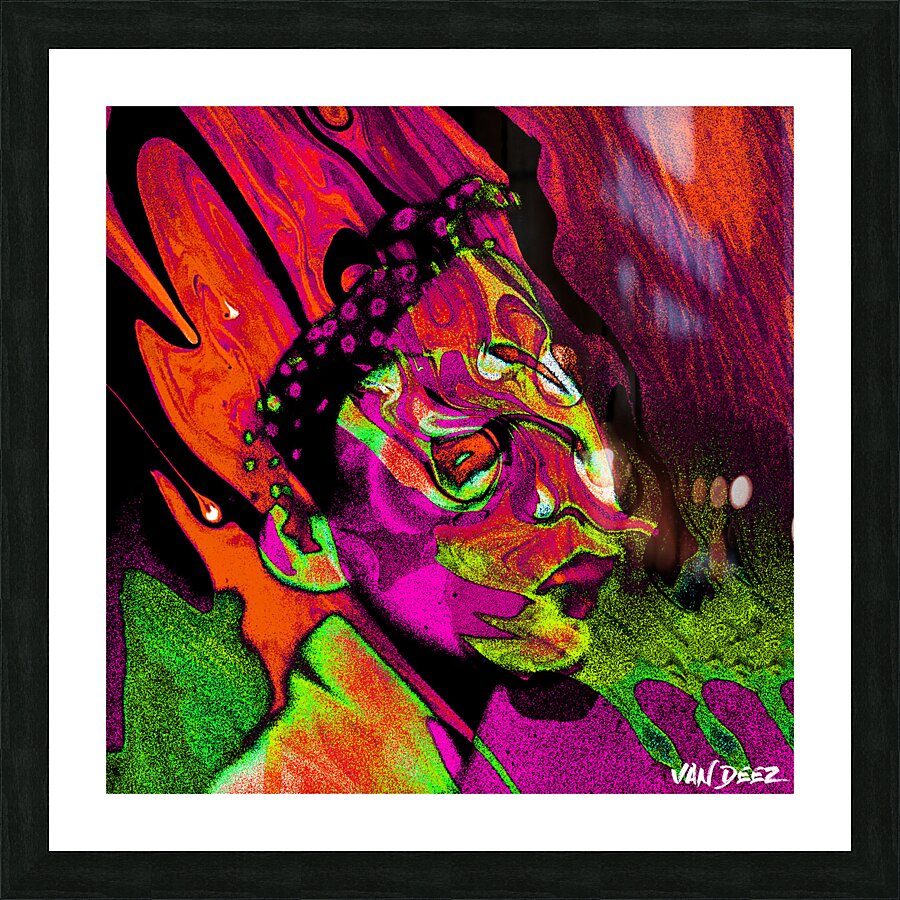 Van Dam Magera Mask Picture Frame print