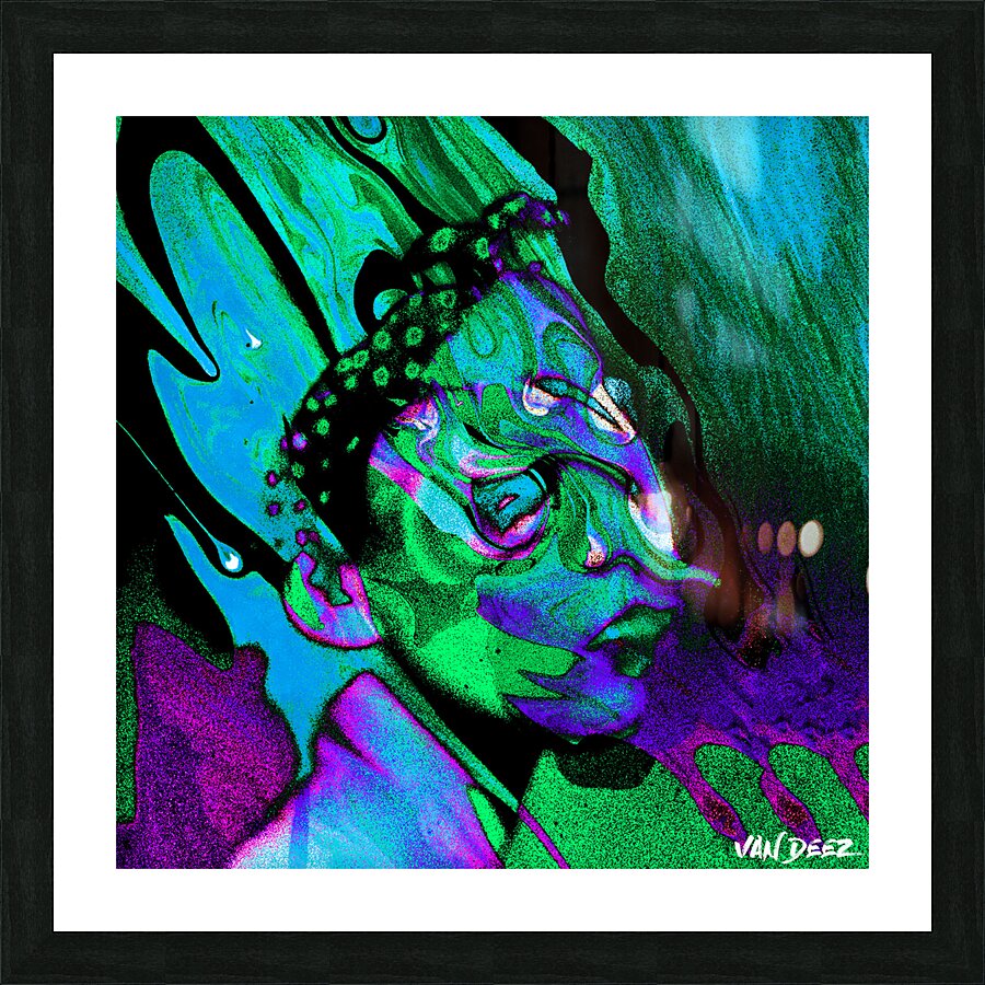 Van Dam Magera Mask Picture Frame print