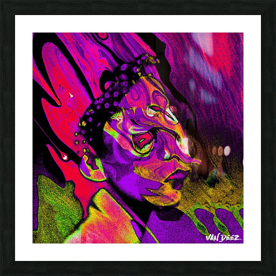 Van Dam Magera Mask Picture Frame print