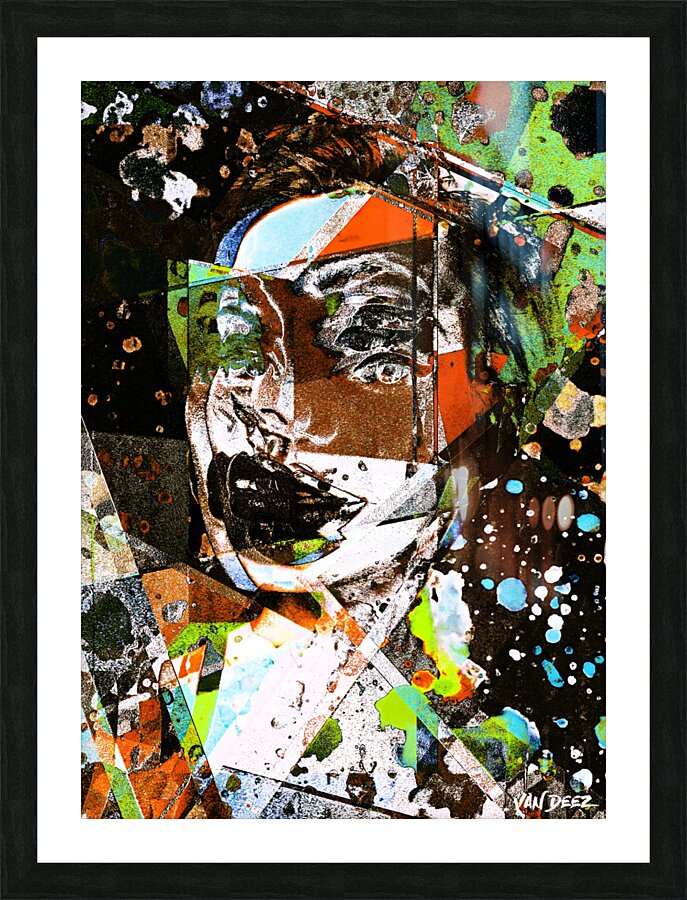 Multiple Faces Picture Frame print