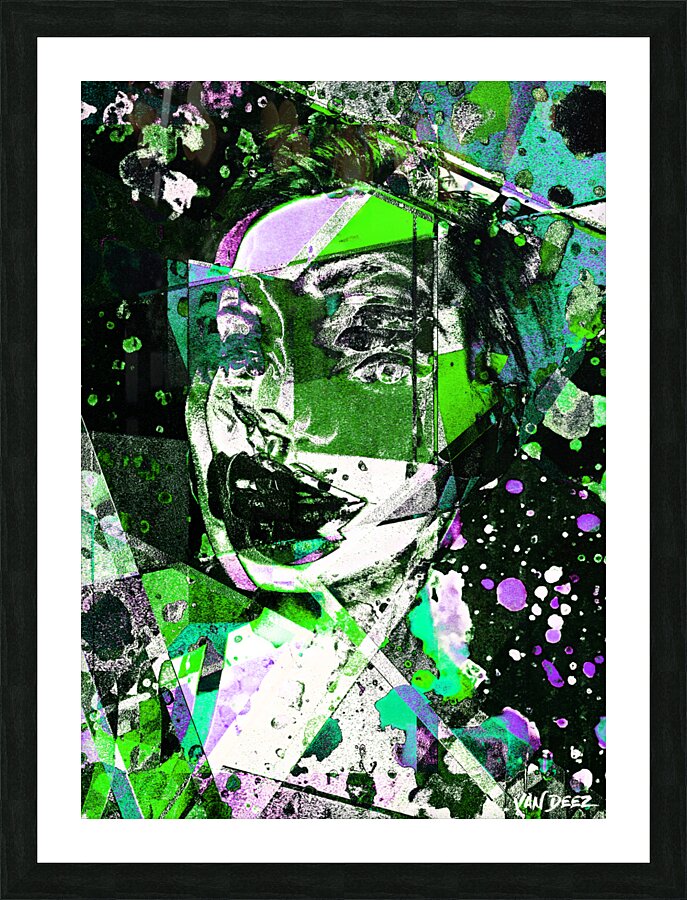 Multiple Faces Picture Frame print
