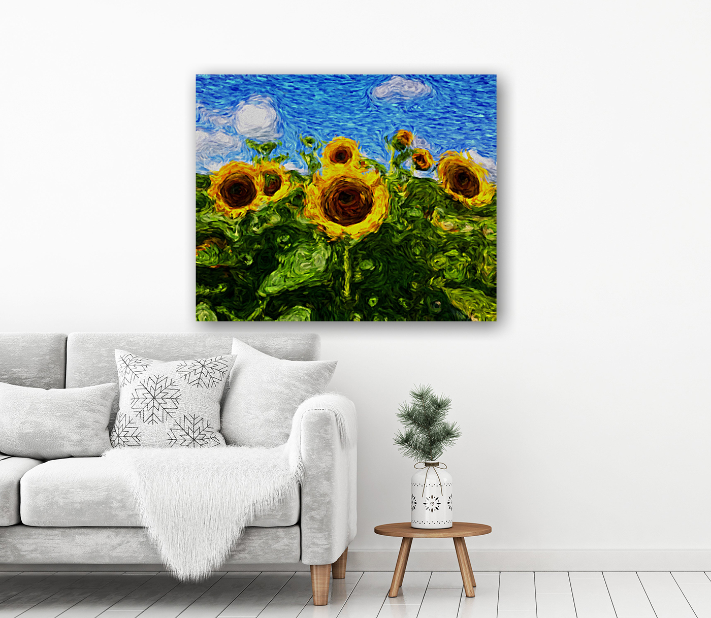 Sunflowers Reproduction