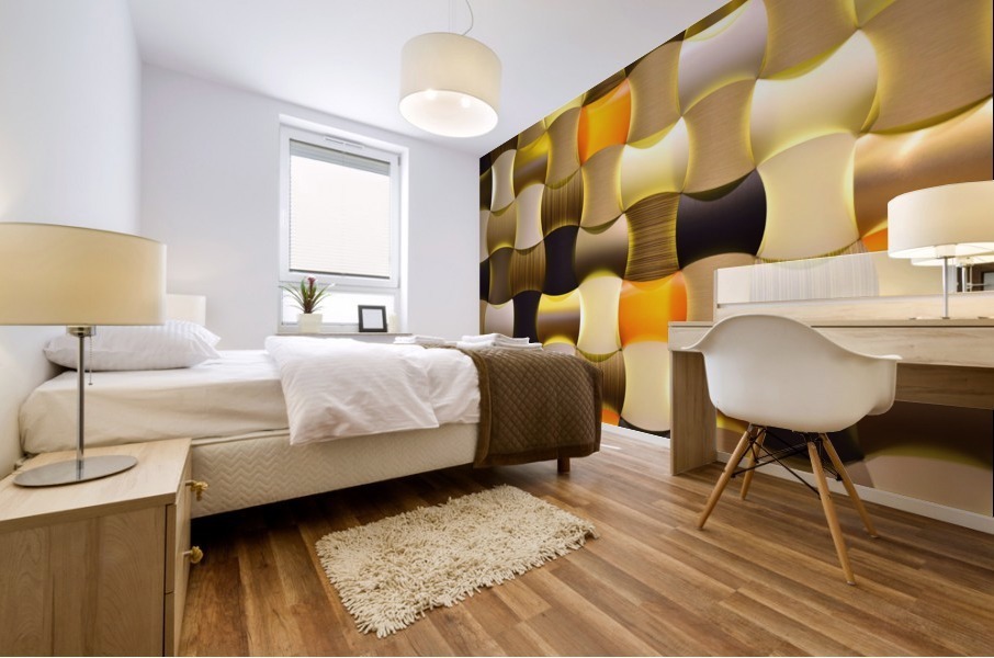 Warm Mural print