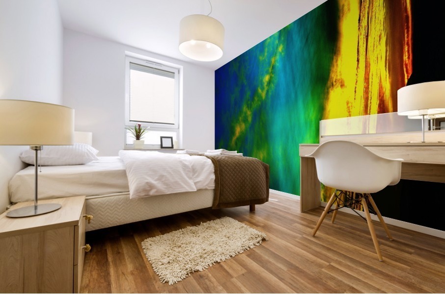 Gleam Mural print