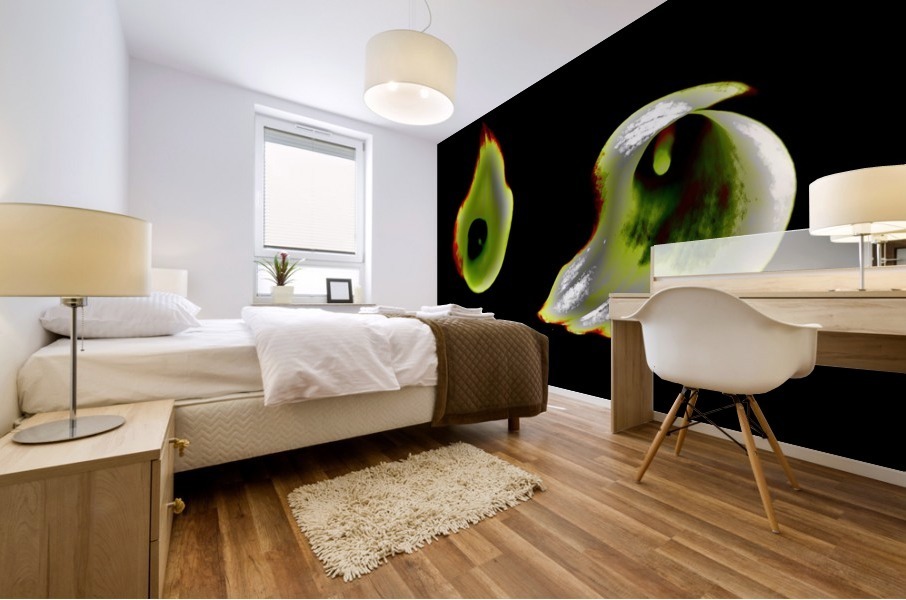 Siblings Mural print