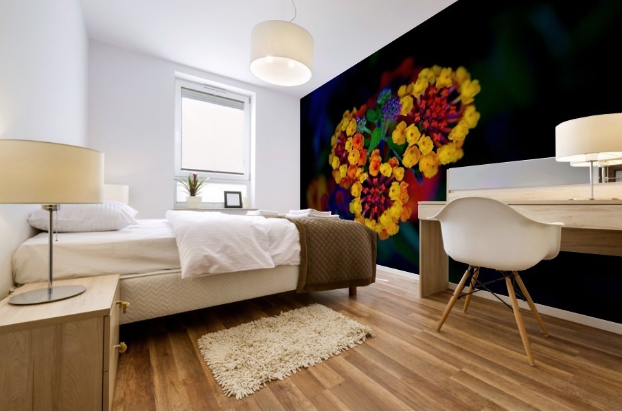 Minty Mural print