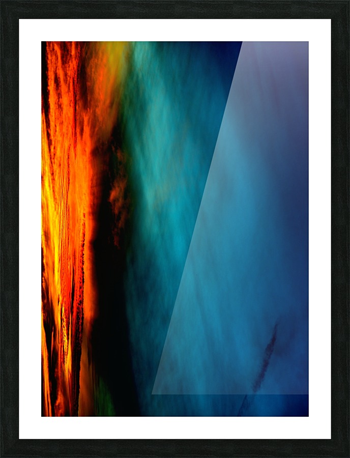Flare Picture Frame print