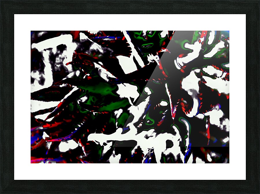 Greed Picture Frame print