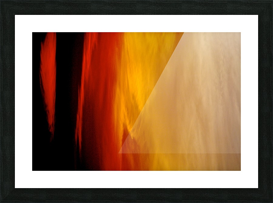 Curtain  Picture Frame print