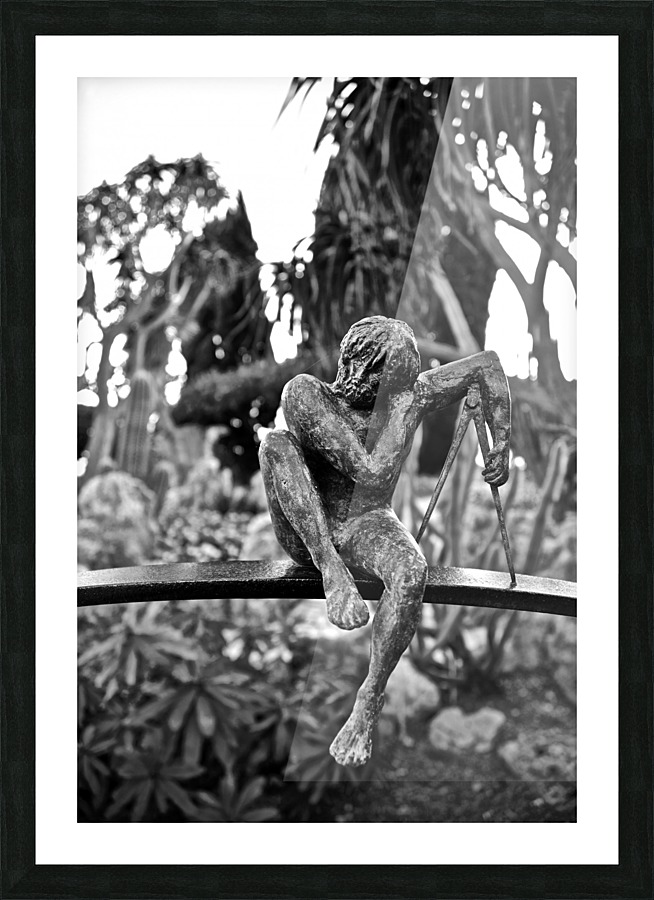 Poser Picture Frame print