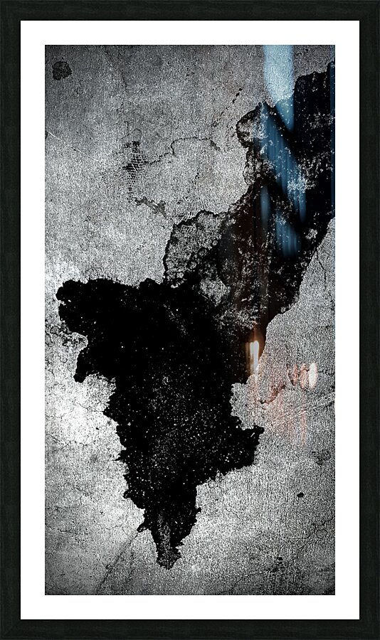 Fracture Picture Frame print