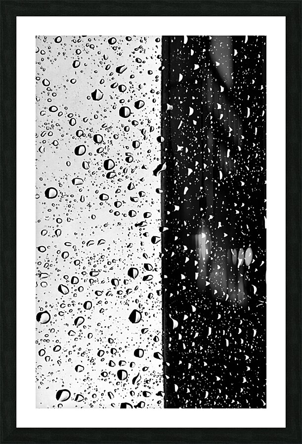 Yin Yang Picture Frame print
