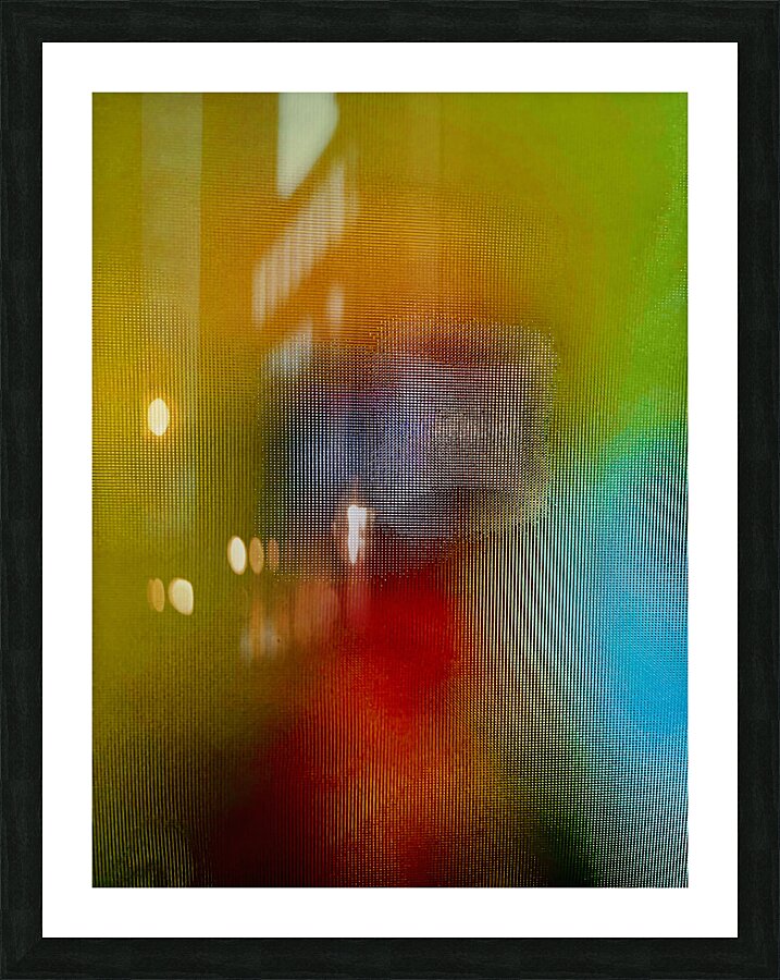 Blur Picture Frame print