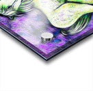 wild white dig oil Acrylic print