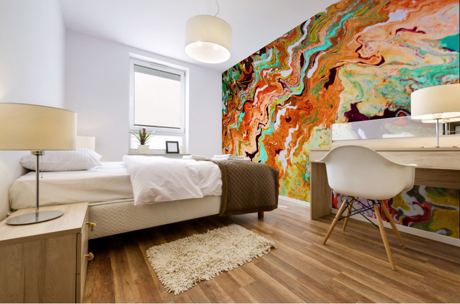 Rust Canyon Mural print