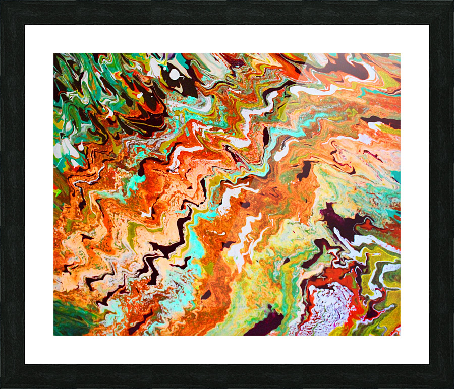 Rust Canyon Picture Frame print