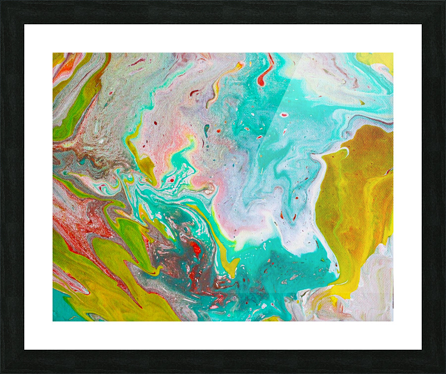 unTeal Picture Frame print