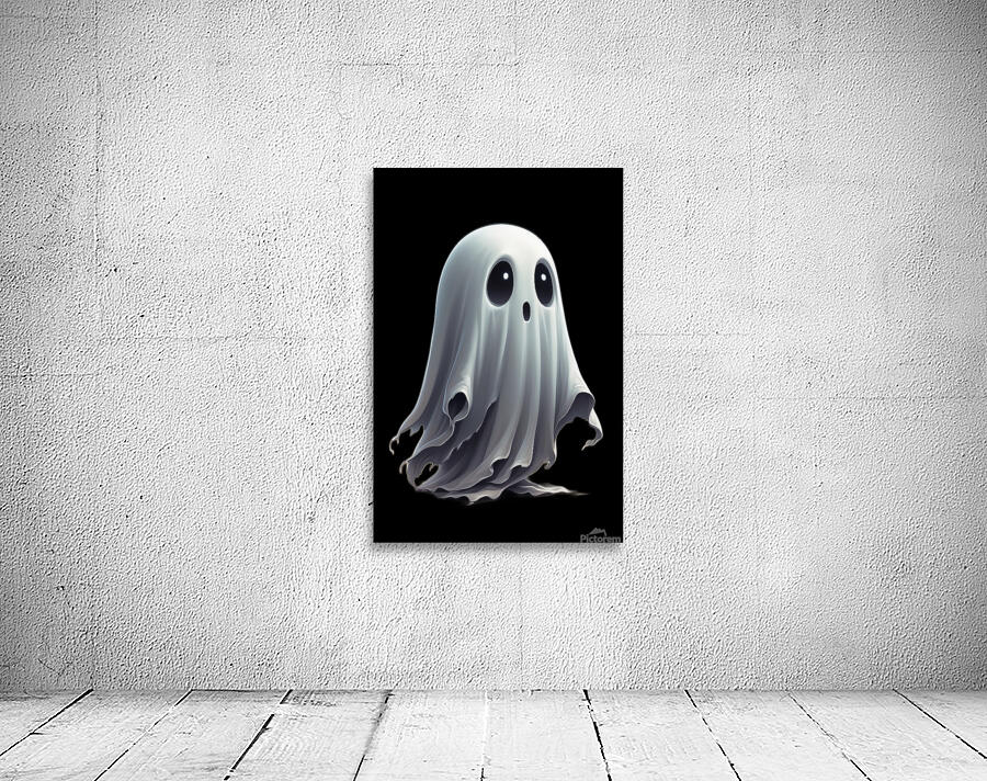 Default Draw a small ghost  Wall Preview