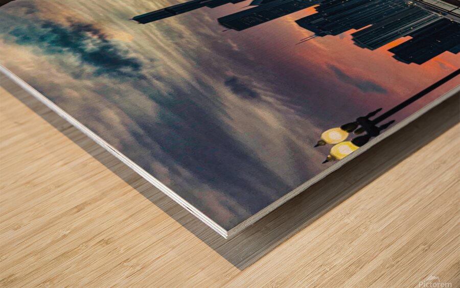 Perspective Wood print