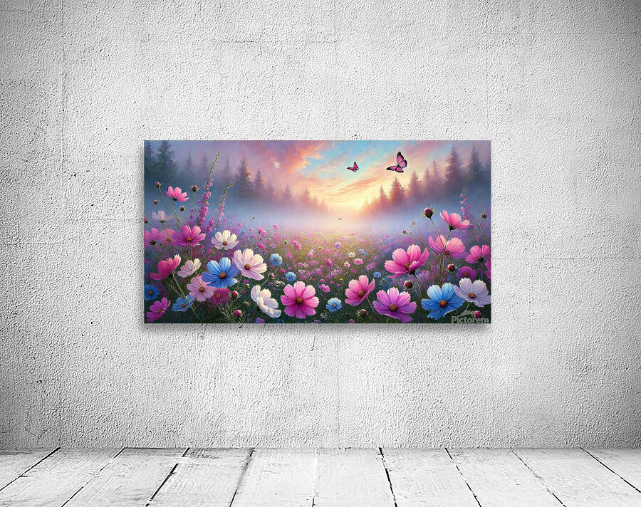 Dreamy Wildflower  Wall Preview