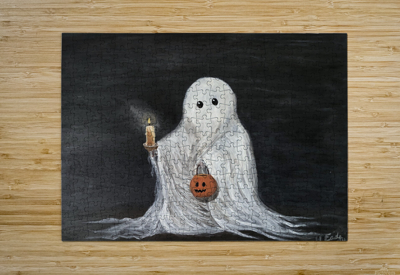 The Little Ghost by Halie Eads Wall Art