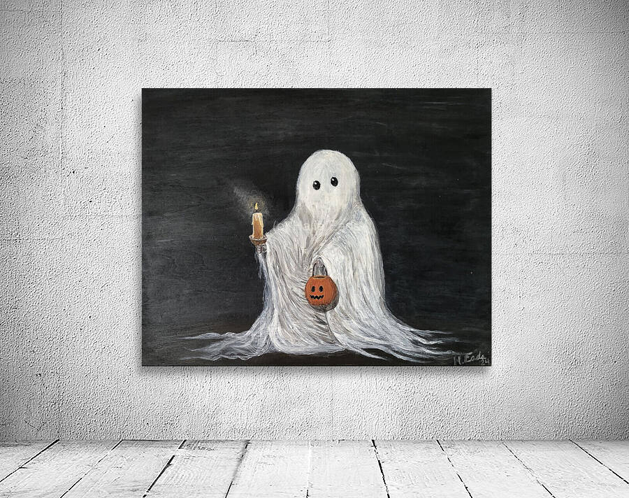 The Little Ghost by Halie Eads Wall Art