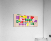 Color blocks Acrylic Print
