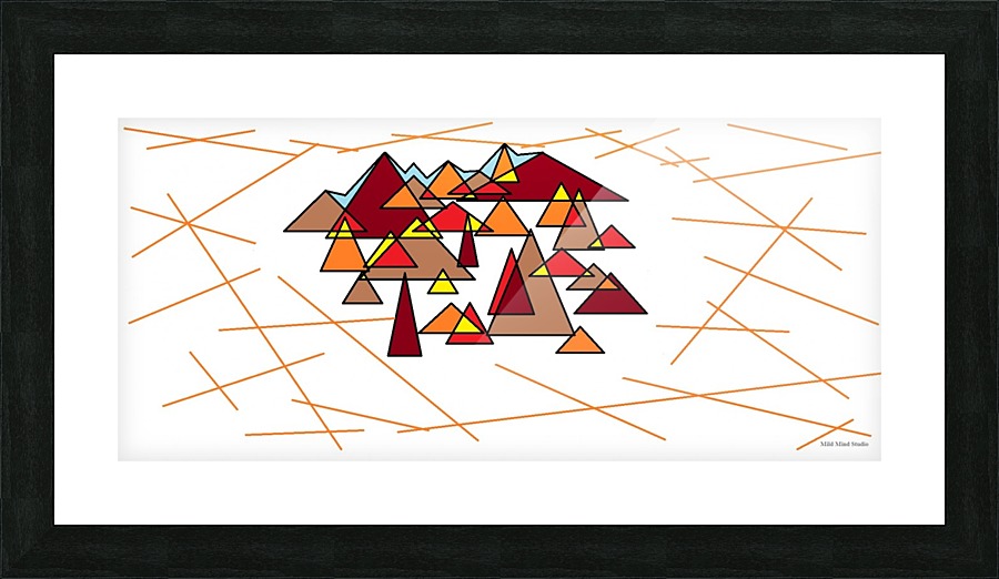 tribe Picture Frame print