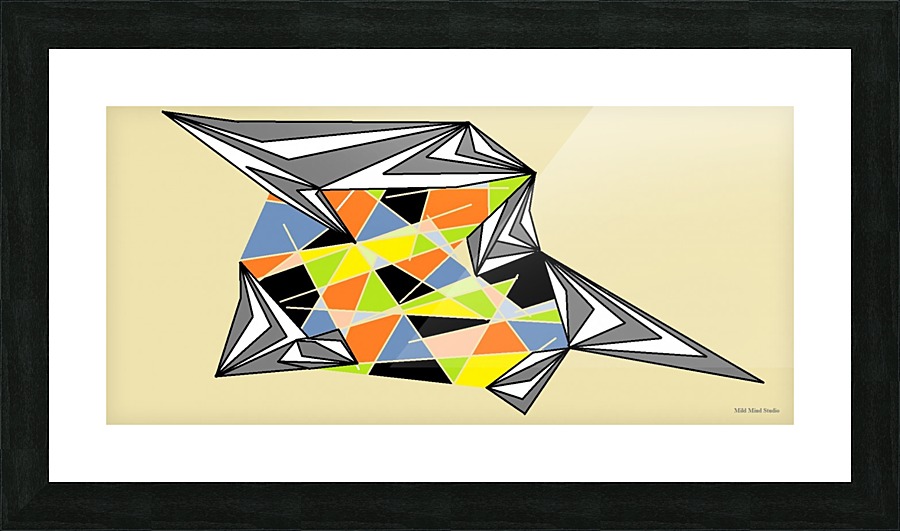 Starship Picture Frame print