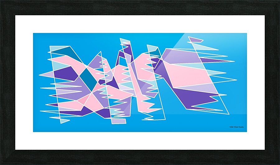 Mild Mind Picture Frame print