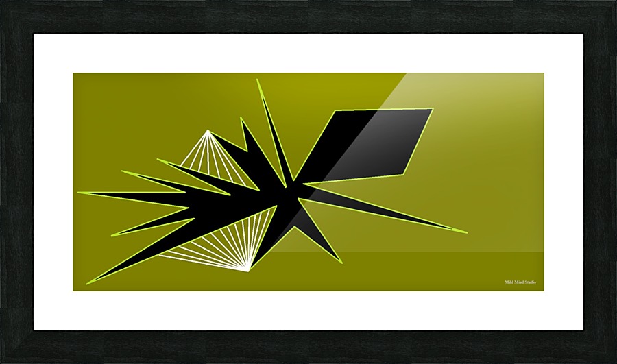 The ghost Picture Frame print