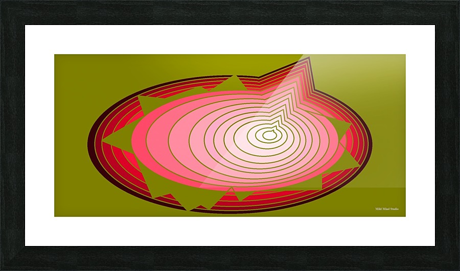 Hypnotize Picture Frame print